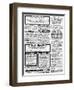 Curious Advertisements-null-Framed Art Print