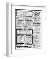 Curious Advertisements-null-Framed Art Print