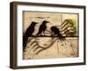 Curious Birds-Roderick E. Stevens-Framed Giclee Print