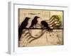 Curious Birds-Roderick E. Stevens-Framed Giclee Print