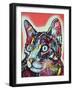 Curious Cat-Dean Russo-Framed Giclee Print