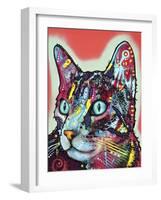 Curious Cat-Dean Russo-Framed Giclee Print
