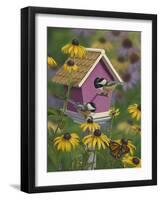 Curious Chatter-Jeffrey Hoff-Framed Giclee Print