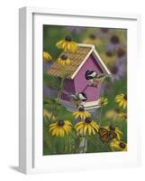 Curious Chatter-Jeffrey Hoff-Framed Giclee Print