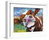 Curious Cow I-Carolee Vitaletti-Framed Art Print