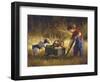 Curious Encounter-Jim Daly-Framed Art Print