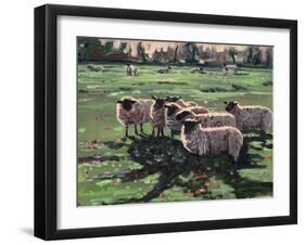 Curious Flock I, 2009-Helen White-Framed Giclee Print