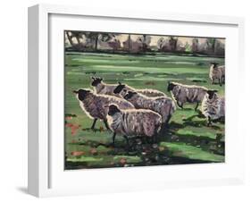 Curious Flock II, 2009,-Helen White-Framed Giclee Print