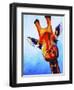 Curious Giraffe-Corina St. Martin-Framed Giclee Print