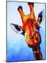 Curious Giraffe-Corina St. Martin-Mounted Giclee Print