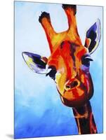 Curious Giraffe-Corina St. Martin-Mounted Premium Giclee Print