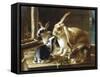 Curious Spectator-Valentine Thomas Garland-Framed Stretched Canvas