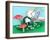 Curiouser and Curiouser, 2016, Paper-Isobel Barber-Framed Giclee Print