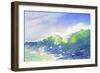 Curl-null-Framed Giclee Print