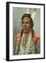 Curley, Crow Indian, General Custer's Scout-null-Framed Art Print