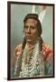 Curley, Crow Indian, General Custer's Scout-null-Framed Art Print