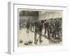 Curling at an Ice Rink, Manchester-William Ralston-Framed Giclee Print