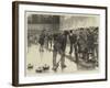 Curling at an Ice Rink, Manchester-William Ralston-Framed Giclee Print