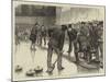 Curling at an Ice Rink, Manchester-William Ralston-Mounted Giclee Print