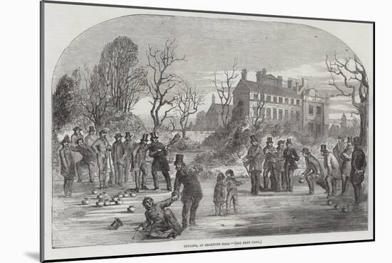 Curling, at Croxteth Hall-null-Mounted Giclee Print