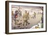 Curling in Scotland-Pat Nicolle-Framed Giclee Print