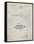 Curling Iron 1925 Patent-Cole Borders-Framed Stretched Canvas