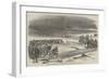 Curling Match Between the Earl of Mansfield and the Earl of Eglington, on Airthrie Loch-null-Framed Giclee Print