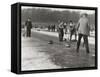 Curling on Loch Leven-null-Framed Stretched Canvas