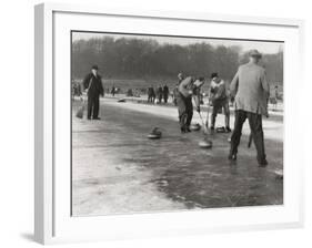 Curling on Loch Leven-null-Framed Photographic Print