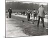 Curling on Loch Leven-null-Mounted Photographic Print