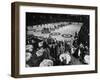 Curling Party Being Given before the Opening of First US Men's National Championships-null-Framed Photographic Print