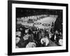 Curling Party Being Given before the Opening of First US Men's National Championships-null-Framed Photographic Print