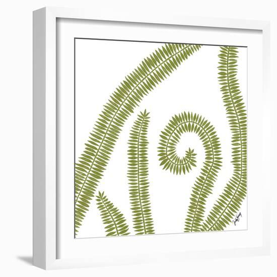 Curly Fern-Trish Sierer-Framed Art Print