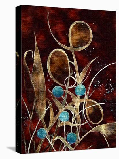 Curly Plant-Ruth Palmer-Stretched Canvas