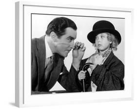 Curly Top, John Boles, Shirley Temple, 1935, Dressing Up In Father's Clothes-null-Framed Photo