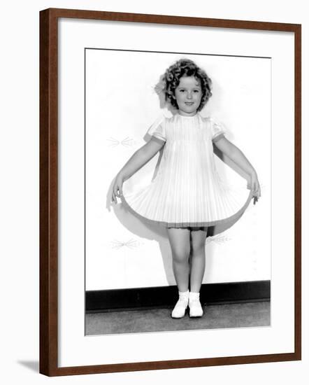 Curly Top, Shirley Temple, 1935-null-Framed Photo