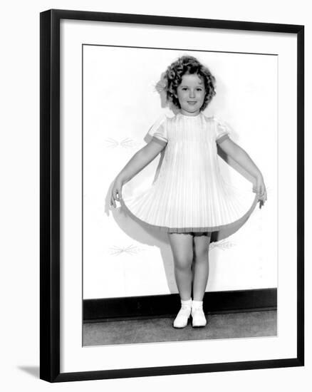 Curly Top, Shirley Temple, 1935-null-Framed Photo