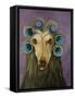 Curly-Leah Saulnier-Framed Stretched Canvas