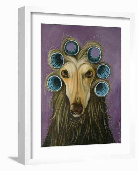 Curly-Leah Saulnier-Framed Giclee Print