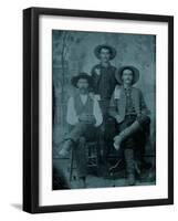 Currency Of The Day-Cash For Cowboys-null-Framed Art Print