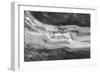 Currents Gray Black White-Albena Hristova-Framed Premium Giclee Print