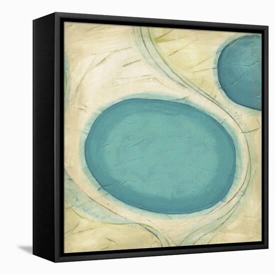 Currents I-Erica J. Vess-Framed Stretched Canvas