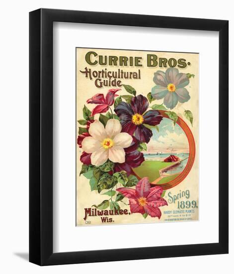 Currie Milwaukee 1899 Guide-null-Framed Art Print