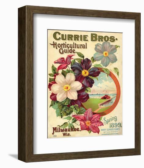 Currie Milwaukee 1899 Guide-null-Framed Art Print