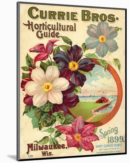 Currie Milwaukee 1899 Guide-null-Mounted Art Print