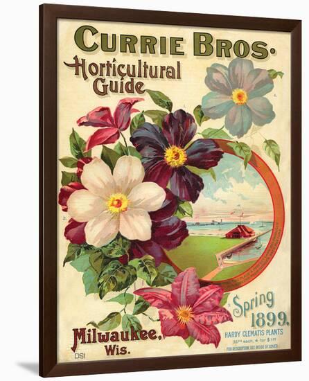 Currie Milwaukee 1899 Guide-null-Framed Art Print