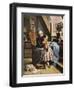 Currier and Ives: Grandmother-Currier & Ives-Framed Giclee Print