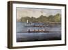 Currier and Ives: Rowing Contest-Currier & Ives-Framed Giclee Print