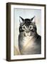 Currier & Ives: Cat-Currier & Ives-Framed Giclee Print