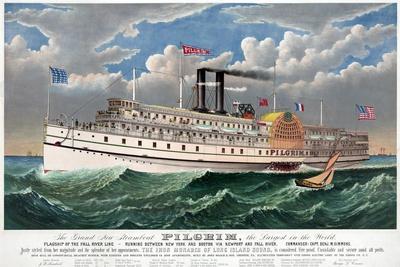Steamboat: Pilgrim, c1883
